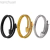 Bangle Titanium Ion Bangle Triangle Multilayer Crainoc Titanium Ion Osmium Bangle Magnetic Bracelets Open Adjustable Magnetic Bracelet ldd240312