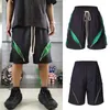 Men's Shorts Fasion Multi Zipper Stitching Design With Multifunctional Large Pockets Men Women Heavy Fabric Fashion