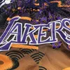 New Year of Rabbit Edition Lakers Mesh Двухслойные шорты с вышивкой High Street Спортивные шорты Мужские баскетбольные брюки 2p1h Ub2i