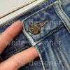 2024 Luxe Printemps / Été Designer Jeans pour hommes Marque de mode européenne haut de gamme Artisanat Produits européens Élastique Slim Fit Petits pieds Jeans pour hommes de haute qualité