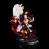 Action Toy Figures Anime Figur 32cm GK för Demon Slayer Kamado-Nezuko Blood Demo Art Statue Action Figur Collection Model Kid Toy LDD240312