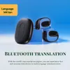 ワイヤレスBluetoothバイノーラルノイズキャンセル骨伝導ヘッドセット多言語翻訳