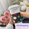 Creative Leather Cover Ceramic Cup Coffee Cup Thermal Transfer Gift Bone-China Cups