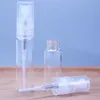 2 ml 3 ml 5 ml atomiserare påfyllningsbar liten glas spray parfymflaska mini tom glas umbat