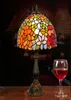 40W Retro Mediterranean Table Lamps European Orange Bedroom Bar Bar Bar Bar Restaurant Restaurant Hotel Glass Glass Lamp6330610