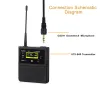 Microphones Canfon Omnidirectional Gooseneck Conscenser Microphone Sony UTXB1/B2/B03/40 UWP V1/D11/D21ワイヤレスシステム