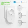 التحكم في Orvibo Smart WiFi Socket توقيت توقيت يعمل مع Alexa Google Home Smart App App Control Smart Home Automation B25