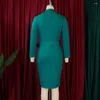 Robes décontractées Mode 2024 pour les femmes élégantes costume col couleur unie robe à double boutonnage vêtements féminins tenues