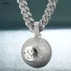 Biżuteria Pass Pass Tester Diamond Hip Hop Pendant VVS1 MOISSANITE 925 STREBLING SREBRNY LITET Custom Pendanthiphop