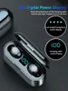 F9 F9-5C TWS 600mAh Earbuds Power Bank Sport Led Digital Power Display Headset BT 5.3 Earphone Wireless Hifi Stereo Earbuds Touch hörlurar Headset med MIC LYP006