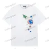 2024 Ny designer av lyx T-shirt Kvalitetsbrev tee Kort ärm Spring Summer Tide Män och kvinnor T-shirtstorlek M-5XL Designer Mens T-shirt