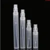 2/3/4/5ml Mini Refillable Bottle Empty Clear Plastic Fine Mist Spray Containers for Disinfectant Cleaner Hand Sanitizer Alcoholgoods Monnf