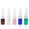 Flacone in plastica con nebulizzazione spray nasale fine vuota in PET colorato da 5 ml, flacone cosmetico Bfrbr