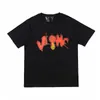 VLONE T-shirt Big "V" TsgirtMen's / Women's Couples Casual Fashion Trend High Street Loose HIP-HOP100% Cotton Printed Round Neck Shirt US SIZE S-XL 1535