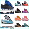 Phantom GX Elite FG Buty piłkarskie buty Buty dla mężczyzn dla kobiet dzieci młode dziewczynka niska piłka nożna de crampon scarpe da calcio fussballschuhe botas futbol twarda grunt 09