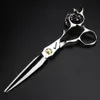 Japan 440C Hairdressing Scissors 5.566.577.5 Inch Scissors Beauty Salon Hairdressers Scissors Barber Scissors Sharp Wearable 240228