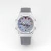 Kolorowy cyfrowy kwarc 2100 Watch Pełna LED Auto Lift Light Light Waterproof Series Ga Oak Series