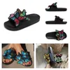 2024 designer sandals famous slippers slides black brown leather runner womens shoes summer beach sandels heel Casual Flip flops outdoors GAI new hot