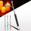 Great Candle Lighter 4 Colors Overcharge Protection Lightweight Electric Lighter Hanging Design 240308