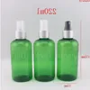 wholesale, high quality 220ml green beautiful spray pump plastic bottle for personal care, 220cc sprayer cosmeticshigh quatiy Xhfxl