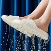 Bathroom slippers womens mens outer wear home indoor bath leakage bathroom non-slip mute sandals slippers