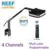 Spectra 36W Aqua Knight V2 LED Aquarium Lamp for Reef Coral Marine Aquarium Fish Tank Nano Tank مع التحكم عن بعد Y200917336Y