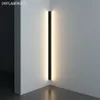 Moderne Hoek LED Wandlamp Minimalistisch Binnenlicht Armatuur Wandkandelaars Trap 100cm 150cm Slaapkamer Nachtkastje Thuis Hal Licht275k