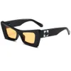 Desginer OFF W lunettes de soleil Luxe Offs Lunettes de soleil blanches3336 Cat Eye Y2k Tendance de la mode Owoff Même style Lunettes de soleil et lunettes pour hommes et femmes