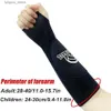 Protective Sleeves 1Pair Kids/Adults Volleyball Elbow Pads Passing Hitting Forearm Sleeves with Protection Pads and Thumb Hole Padded Arms Sting L240312
