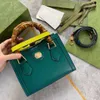 2sizes small medium Women's Luxury designer tote bag mens Classic top handle marmont Diana Bamboo Crossbody Bag leather clutch handbags pochette shop shoulder bags