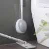 Kontrola Xiaomi Home Silikonowa szczotka toaletowa do WC Akcesoria WC Drainble toaleta szczotka narzędzia do czyszczenia ściennego Zestaw akcesoriów łazienkowych