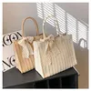 Beach Bags Large Capacity Bag Women's Spring summer Versatile Texture Shoulder Popular Woven Grass Tote