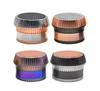 Mushroom Style Smoking Zinc Alloy Smoking Herb Grinder 63MM 4Piece Metal Tobacco Herbal Grinders Manual Cigarette Cutter Crusher P3825357