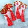 Hair Accessories Grip Children Tassels Hairpins Chinese Year Barrettes Kids Clips