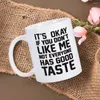 Tasses Sassy Humour Tasse à café Tasse à thé au cacao 11 Oz Céramique Cadeau de nouveauté parfait pour un collègue d'ami Cadeau drôle