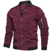 Vestes de baseball Hommes décontracté Automne Slim Fit hommes vestes manteaux Militaires Marque Hommes Vestes Plus La Taille Sportswear Bomber Veste 240309