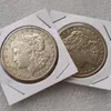 Morgan 1921 Dwie twarz monety interesujące magiczne monety Prezenty Akcesoria domowe srebrne monety2073