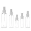 50PCS Spray Fles 10ml 30ml 50ml 60ml 100ml Reizen Transparante Plastic Parfum Hervulbare fles Glnql