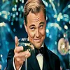 Verkaufe Leonardo Dicaprio Cheers Gemälde, Kunstfilmdruck, Seidenposter, Heimwanddekoration, 60 x 90 cm2929