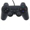 PS2 Çift Titreşim Joystick Gamepad Oyun Denetleyicisi için En Kaliteli Kablolu Kontrolör PlayStation 2