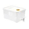Bouteilles d'eau Bouilloire froide avec robinet Réfrigérateur de grande capacité Pichet Pot de boisson