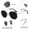 Солнцезащитные очки, маленькие квадратные очки для мужчин и женщин, многоугольные зеркальные линзы, солнцезащитные очки для вождения, модная металлическая оправа UV400