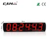 GANXIN vend 6 pouces 6 chiffres horloge intérieure grand écran LED horloge de bureau numérique Pro Garage édition minuterie murale 245e