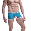 B Mesh Heren Sexy Ademend Hol B Fun Underpants Out See Through Boxershorts Homo Erotisch Comfort Ondergoed Transparant Heren Boxersshor GG reathable oxer oxersshor