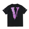 VLONE T-shirt Big "V" TsgirtUomo / donna Coppie Casual Tendenza moda High Street Allentato HIP-HOP100% cotone stampato Camicia girocollo TAGLIA USA S-XL 1245