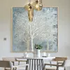 Paintings Money Tree Picture 100% Hand Painted Modern Abstract Oil Painting On Canvas Wall Art For Living Room Home Decoration No 248L