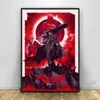 Berserk – affiche d'art animé japonais en soie, imprimés de décoration murale, quadro cuadros H1110239s