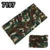 Bandanas ao ar livre camuflagem bandana 3d sem costura balaclava homens ciclismo pesca bandana tubo pescoço gaiter rosto escudo lenço mágico