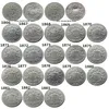 Pièces de monnaie en Nickel de cinq Cents, un ensemble américain de 1866 à 1883, 20 pièces, Promotion artisanale Medel, usine bon marché, accessoires pour belle maison, 233n