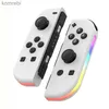 Game Controllers Joysticks Joypad For Switch Controller RGB Light Glare Vibration Supports Screenshot Wake-up Function Motion Gamepad For Switch Control L24312